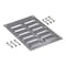 Wiegmann Louver Plate Kit, 7.87 in. Hx7.5 in. W WAVK0606 - alternate 1