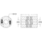 Ruland Coupling, 6 Beam Clamp, Bore 5/16x5/16 In FCR20-5-5-A - alternate 2