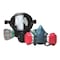 3M Full Face Respirator, 7000, Not Rated, Bayonet, Size, L 0 Cartridges Included 7800S-L - alternate 5