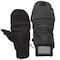 Zoro Select Mechanics Gloves, Synthetic Suede Palm, Micro Fleece Lining, Black, 2XL 2AEY4 - alternate 2