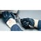 Ansell Coated Gloves, Nitrile, Textured, 3/4 Dip, 4 Abrasion Level, Blue, M (8) 1 PR 47-400 - alternate 3