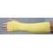 Condor Cut-Resistant Sleeve, Cut Level A3, Kevlar, Sleeve with Thumbhole, 18 in L, Yellow, Large 2AG29 - alternate 2