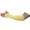 Condor Cut-Resistant Sleeve, Cut Level A3, Kevlar, Sleeve with Thumbhole, 18 in L, Yellow, Large 2AG29 - alternate 3