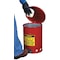 Justrite Oily Waste Can, 6 gal, Yellow, Steel, 15 7/8 in Height, Foot Operated Self-Closing 09101 - alternate 5