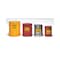 Justrite Oily Waste Can, 6 gal, Yellow, Steel, 15 7/8 in Height, Foot Operated Self-Closing 09101 - alternate 2