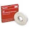 3M Electrical Tape, White, 22 yd L, 1/2 in W 27-1/2"X66' - alternate 1