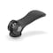 Kipp Cam Lever Size: 1 D=10-32, A=70, 4, B=21, 5, Aluminum Black Powder-Coated, Comp: Steel K0005.15011A1 - alternate 1