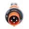 Hubbell Wiring Device-Kellems Watertight Pin & Sleeve Plug, 100 A, 125/250V AC, Single Phase, 3 Pole, IEC Grounding, Orange HBL4100P12W - alternate 1