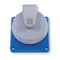Hubbell Wiring Device-Kellems Watertight Pin & Sleeve Receptacle, 100 A, 120/208V AC, Single Phase, 2 Pole, IEC Grounding, Blue HBL5100R9W - alternate 1