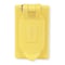 Hubbell Wiring Device-Kellems 1 -Gang Vertical Weatherproof Cover, 2-57/64" W, 4-9/16" H HBL52CM22 - alternate 1