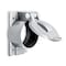 Hubbell Wiring Device-Kellems 1 -Gang Vertical Weatherproof Cover, 2-27/32" W, 4-9/16" H HBL7774WO - alternate 1