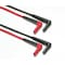 Fluke Silicone Insulated Test Leads, CAT III 1000V, CAT IV 600V, Shrouded Right Angled on Both Ends, 1.5m Fluke-TL222 - alternate 3