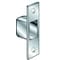 Zoro Select 1-1/4"W x 4-7/8"L, Box Stike Deadbolt Plate, Chrome 3EJD3 - alternate 2