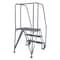 Cotterman 60 in H Steel Tilt and Roll Ladder, 3 Steps, 350 lb Load Capacity 3STR26A3E20B8C1P6 - alternate 2