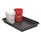 Ultratech Spill Tray, 18 Gallon Spill Capacity, Polyethylene, 36 in L x 24 in W, 4 3/4 Height, Black 1034 - alternate 3