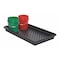 Ultratech Spill Tray, 24 Gallon Spill Capacity, Polyethylene, 48 in L x 24 in W, 4 3/4 Height, Black 1032 - alternate 3