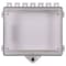 Safety Technology International Enclosure w/Lock, Polycarbonate, Surface Mount, 8 7/8 in W x 10 7/8 in H x 3 5/8 in D, Clear STI-7520 - alternate 2