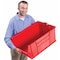 Akro-Mils Storage Bin, Plastic, Red, 7 in H, 11 in W, 23 7/8 in L 30286RED - alternate 2