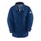 Bulwark FR Jacket, 34 cal/sq cm, L, 7 oz Excel FR(TM) ComforTouch(R), Snaps, Zipper Closure JLP8NV LN L - alternate 1