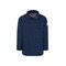 Bulwark FR Jacket, 34 cal/sq cm, XL, 7 oz Excel FR(TM) ComforTouch(R), Snaps, Zipper Closure JLP8NV LN XL - alternate 1