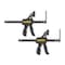 Dewalt TrackSaw Track Clamps, One-Hand Operation, Non-Marring Pads, 2-Pack DWS5026 - alternate 1