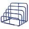 Zoro Select Starter Vertical Sheet Storage Rack, 36 in D, 48 in W, 4 Shelves, Blue VHSR-4 - alternate 4