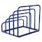 Zoro Select Starter Vertical Sheet Storage Rack, 36 in D, 48 in W, 4 Shelves, Blue VHSR-4 - alternate 2