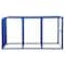 Zoro Select Starter Vertical Sheet Storage Rack, 84 in D, 50 in W, 4 Shelves, Blue VSSR-15 - alternate 3
