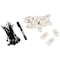 Brady Tag, NanotagTag Holder Kit, Plastic, White, 20 PK NAN-H - alternate 1