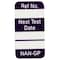 Brady Nanotag(tm) Insr, 1-1/4 x 5/8 In, PK100, NAN-GP P NAN-GP P - alternate 1