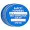 Brady Safety Harness, Safety Harness Next Inspection Due By, 1 3/4 in W x 1 3/4 in H, 100 PK UNI-UNI503 B - alternate 1