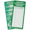 Brady Tag, Maintenance, Polyester, 7 5/8 in H x 3 1/8 in W, Green on White, Rectangle, 100 PK SCAF-STSI593 - alternate 1