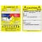 Brady Tag, Chemical, Gas, or Hazardous Materials, Gas or Hazardous Materials, Plastic, 5 3/4 in H x CHEM-CTI500 - alternate 1