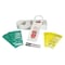 Brady Tag, Fall Protection, PVC, 11 3/4 in H x 3 1/2 in W, Green, Yellow on White, Rectangle SCAF-STH132A - alternate 1