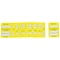 Brady Tag, Inspection, Polyester, 1 3/4 in H x 1 1/4 in W, Yellow on White, Rectangle, 100 PK MIC-MTIGPI Y - alternate 1