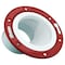 Zoro Select PVC Closet Flange, Hub, 4 in x 3 in Pipe Size 05920 - alternate 1