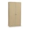 Zoro Select Stationary Storage Cabinet, 24 Gauge Steel, 66 in H x 30 in W x 15 in D, Tan 1UFD4 - alternate 2