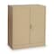 Zoro Select Shelving Storage Cabinet, 42 in H, 36 in W, 18 in D, Swing, Keyed, Tan, 2 Shelves, 0 Drawers 1UFD2 - alternate 3