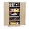 Zoro Select Shelving Storage Cabinet, 72 in H, 36 in W, 24 in D, Swing, Keyed, 4 Shelves, 0 Drawers 1UFD8 - alternate 3