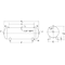 Speedaire Air Tank, Staionary, 202 PSI, 80 Gal, Horiz 3HDR3 - alternate 2