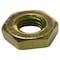 Zoro Select Hex Nut, 1/4"-20, Steel, Grade 8, Zinc Yellow, 7/32 in Ht, 100 PK U04122.025.0001 - alternate 1