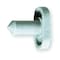 Rockwood Door Silencer, Rubber, Gray, 3/4"H x 3/8"W, PK.100 609.GRAY - alternate 1