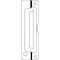 Rockwood Door Latch Guard, Stainless Steel, 11"L x 3-3/32"W 320C.32D - alternate 2