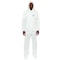 Bodyfilter 95+ Hooded Disposable Coveralls, 2XL, White, BodyFilter 95+(R),  4014-2XL - alternate 1