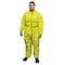 Chemsplash Chemical Resistant Coveralls, Collared Coverall, 3XL, Nonwoven, Elastic Wrist, Elastic Ankle, 6 PK 7013YT-3XL - alternate 1