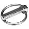 Itw Bee Leitzke Lynch Pin, 7/16 in Dia, 1-1/2 in Usable Lg, 1-3/4 in L, Steel, 10 PK WWG-LPZ-437-1500A-H - alternate 1