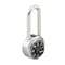 Master Lock Combination Padlock, Center, Blue/Silver 1506D - alternate 4