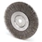Weiler Crimped Wire Wheel Wire Brush, Threaded Arbor 96010 - alternate 1