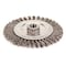 Weiler Twist Wire Wheel Wire Brush, Threaded Arbor 96054 - alternate 1