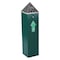 Smokers Oasis Cigarette Receptacle, Green, 1.75 gal TBH03 - alternate 1